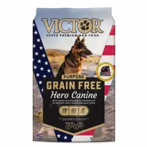 Victor Purpose Grain Free Hero Canine Formula with Glucosamine & Chondroitin Dry Dog Food - 50 lb Bag