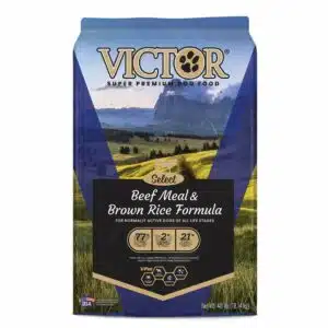 Victor Select Beef Meal & Brown Rice Formula Dry Dog Food - 15 lb Bag