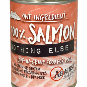 Against the Grain Nothing Else Grain Free One Ingredient 100% Salmon Canned Dog Food - 11 oz, case of 12
