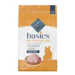 Blue Buffalo Basics Adult Skin & Stomach Care Healthy Weight Turkey & Potato Recipe Dry Dog Food - 24 lb Bag