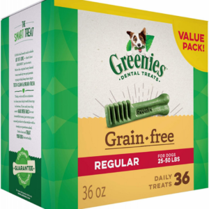 Greenies Regular Grain Free Dental Dog Chews - 54 oz (2 x 27 oz)