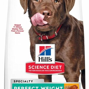 Hill's Science Diet Adult Perfect Weight Large Breed Dry Dog Food - 25 lb Bag