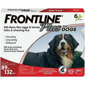 Merial Frontline Plus for Dogs 89-132 lbs 6 Doses