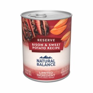 Natural Balance Natural Balance Limited Ingredient Bison & Sweet Potato Recipe Adult Wet Dog Food | 13 oz - 12 pk