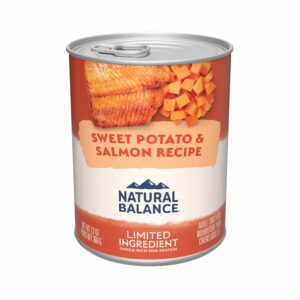 Natural Balance Natural Balance Limited Ingredient Sweet Potato & Salmon Adult Wet Dog Food | 13 oz - 12 pk