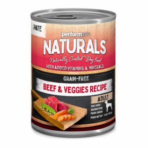 Performatrin Naturals Performatrin Naturals Grain Free Beef & Veggies Recipe Adult Wet Dog Food | 13 oz - 12 pk