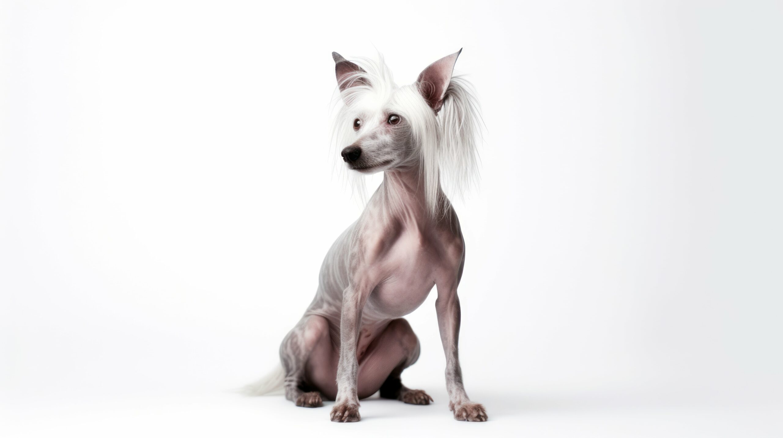 Chinese Crested is from the Small Dog Breeds