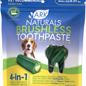 Ark Naturals Brushless Toothpaste Small Dog Treats - 12 oz