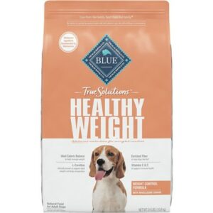 Blue Buffalo True Solutions Healthy Weight Chicken Recipe Adult Dry Dog Food 4-lb