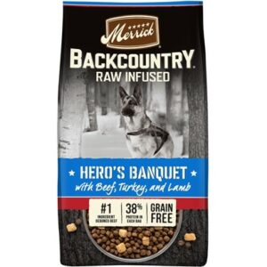 Merrick Backcountry Grain Free Hero's Banquet Dry Dog Food 20-lb