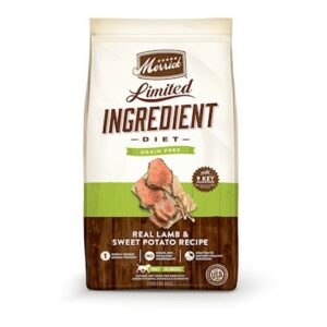 Merrick Limited Ingredient Diet Grain Free Real Lamb & Sweet Potato Recipe Dry Dog Food 22-lb