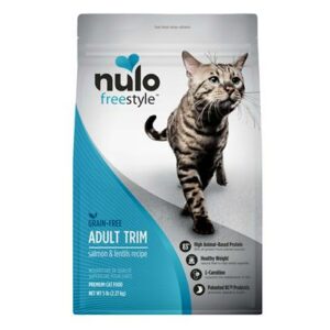Nulo FreeStyle Adult Trim Cat Grain-Free Salmon & Lentils Dry Dog Food 5lb Bag