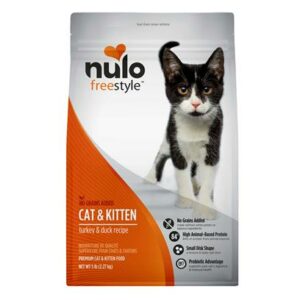 Nulo FreeStyle Cat & Kitten Grain-Free Turkey & Duck Dry Dog Food 5lb Bag