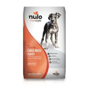 Nulo FreeStyle Large Breed Puppy Grain-Free Salmon and Turkey Dry Dog Food 24lb Bag