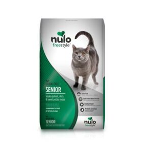 Nulo FreeStyle Senior Cat Alaska Pollock, Duck, & Sweet Potato Dry Dog Food 5lb Bag