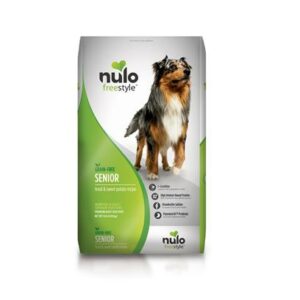 Nulo FreeStyle Senior Dog Grain-Free Trout & Sweet Potato Dry Dog Food 24lb Bag