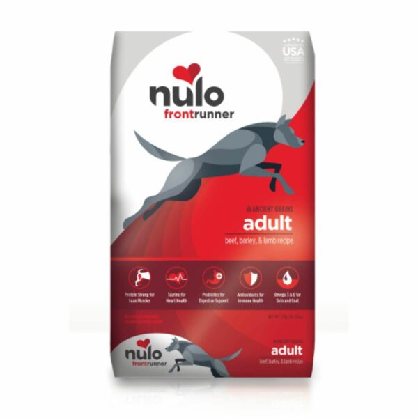 Nulo Nulo Frontrunner Adult Grain In Beef, Barley & Lamb Dog Food | 23 lb