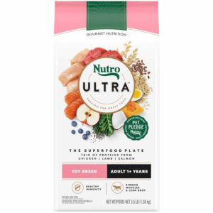 Nutro Nutro Ultra Adult Toy Breed Dry Dog Food - The Superfood Plate With A Trio Of Proteins From Chicken, Lamb & Salmon | 3.5 l