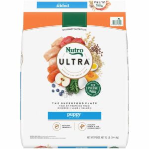 Nutro Nutro Ultra Puppy High Protein Dry Dog Food - The Superfood Plate With A Trio Of Proteins From Chicken, Lamb & Salmon | 12