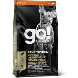 Petcurean GO! Solutions Sensitivity + Shine Duck Recipe Dry Dog Food 3.5-lb