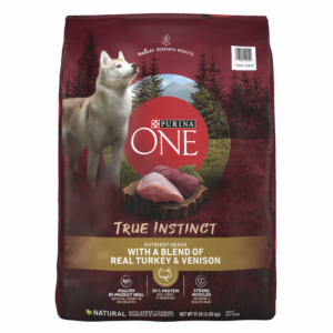 Purina ONE SmartBlend True Instinct Turkey & Venison Dry Dog Food - 15 lb Bag