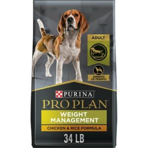 Purina Pro Plan Extra Care Weight Management Dry Dog Food 18 Lb bag