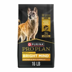 Purina Pro Plan Purina Pro Plan Senior 7+ Bright Mind Dry Dog Food With Probiotics, Chicken & Rice Formula | 16 lb