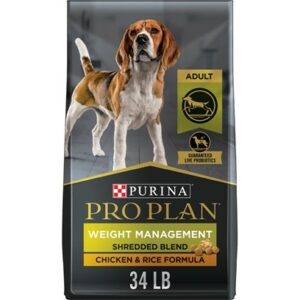 Purina Pro Plan Shredded Blend - Weight Management Dry Dog Food Pro Plan Shredded Blend Weight Management 34 Lb