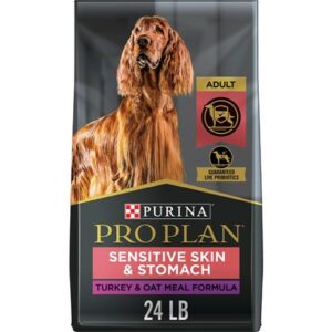 Purina Pro Plan Specialized Sensitive Skin & Stomach Turkey & Oat Meal Formula High Protein Dry Dog Food 4-lb