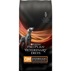 Purina Pro Plan Veterinary Diets OM Overweight Management Canine Formula Dry Dog Food 6 lb. Bag