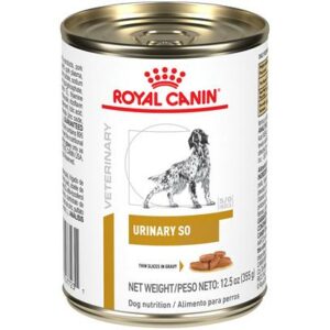Royal Canin Canine Urinary SO Thin Slices in Gravy Canned Dog Food 12.5oz case of 24