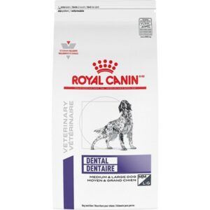 Royal Canin Veterinary Care Nutrition Canine Dental Medium and Large Dry Dog Food 17.6 Lb Bag
