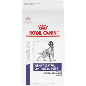 Royal Canin Veterinary Care Nutrition Canine Weight Control Medium Dog Dry Dog Food 17.6 lb Bag