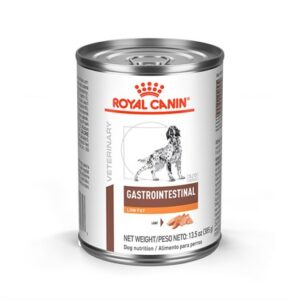 Royal Canin Veterinary Diet Canine Gastrointestinal Low Fat In Gel Canned Dog Food 13.5oz. case of 24