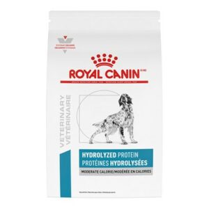 Royal Canin Veterinary Diet Canine Hydrolyzed Protein Moderate Calorie Dry Dog Food 24.2 lb. Bag