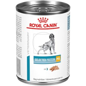 Royal Canin Veterinary Diet Canine Selected Protein Adult Pd In Gel Canned Dog Food 24/13.6 oz. Cans