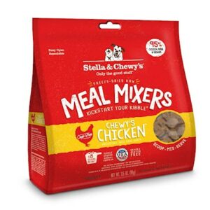 Stella & Chewy's Freeze Dried Raw Chewy's Chicken Meal Mixers Grain Free Dog Food Topper 18-oz