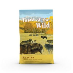 Taste of the Wild High Prairie Grain-Free Dry Dog Food 28lb Bag
