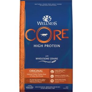 Wellness CORE High Protein Wholesome Grains Original Recipe Dry Dog Food 24-lb
