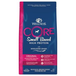 Wellness CORE High Protein Wholesome Grains Small Breed Original Recipe Dry Dog Food 12-lb