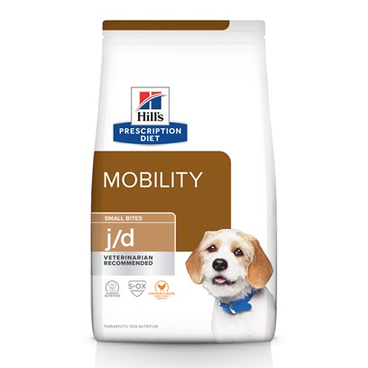 Hill's Prescription Diet j/d Joint Care Small Bites Dry Dog Food 8.5 lb Bag, Small Bites, Chicken