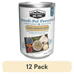 (12 pack) Dr. Pol Incredi-Pol Favorites Chicken & Rice Canned Dog Food 12.5oz.